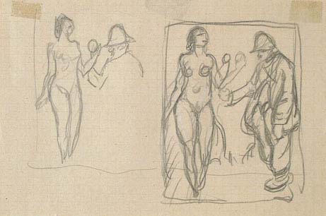Aroldo Bonzagni, Eve and Adam
